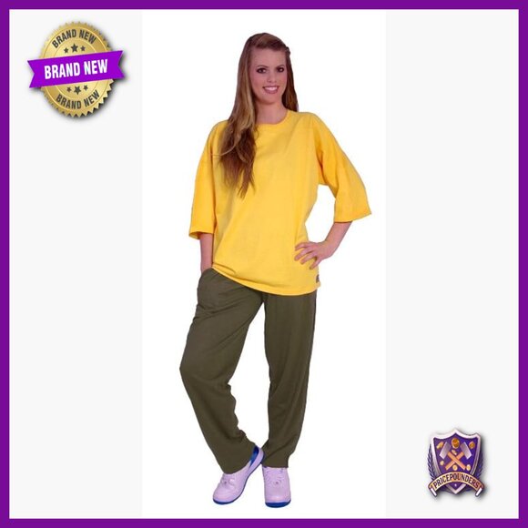 Unisex Baggy Sweatpants for Workout Yoga Lounge with Pockets - Picture 2 of 3